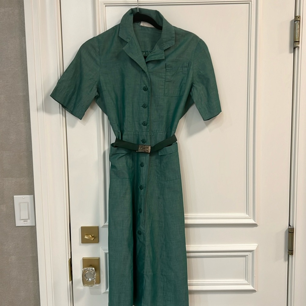 Vintage girls scouts uniform dress